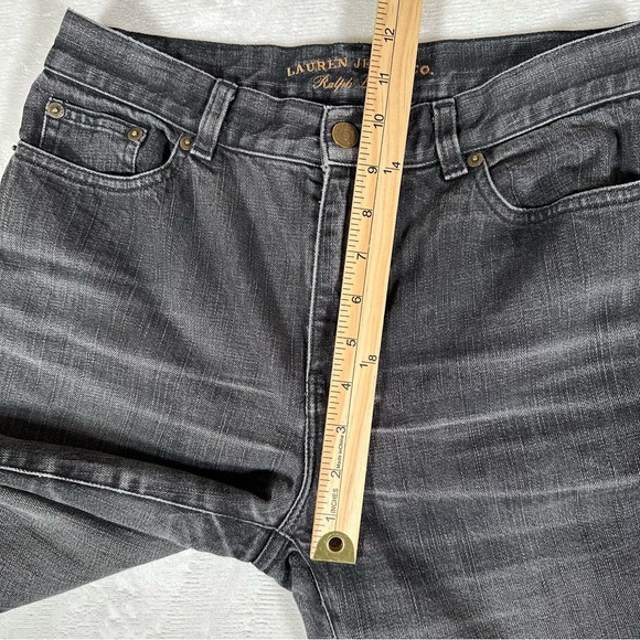 Ralph Lauren Jeans Women Size 4 Gray Denim Bootcut Cotton Blend EUC - Picture 14 of 14